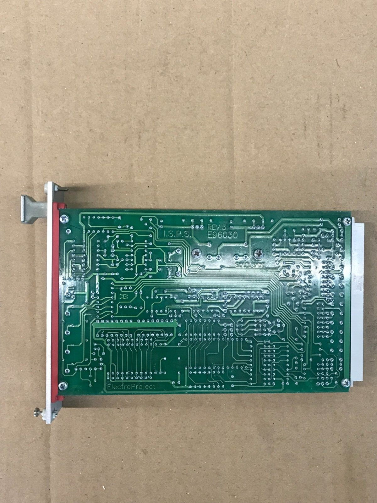 HUISMAN I.S.P.S. E96030 REV.3 CARD