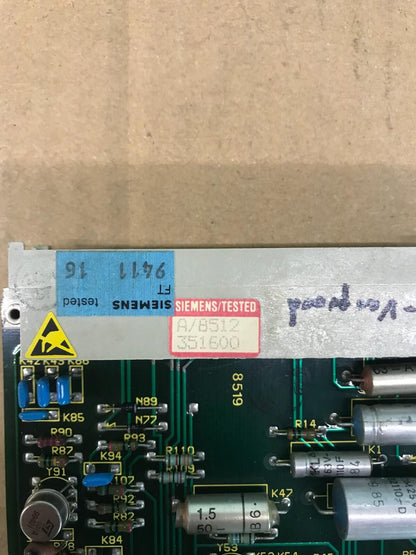 SIEMENS SIMADYN 6DC1001-1FC Controller Module