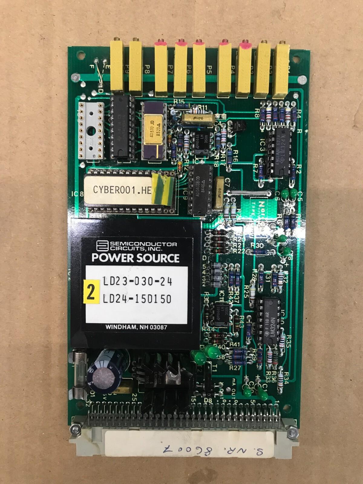 Semiconductor Circuit İnc LEVEL INDICATOR LD 23-030-24 LD 24-15D 150 86007