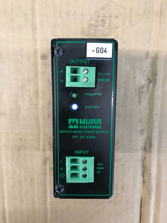 MURR ELEKTRONIK POWER SUPPLY MCS5-115-230/12 85040