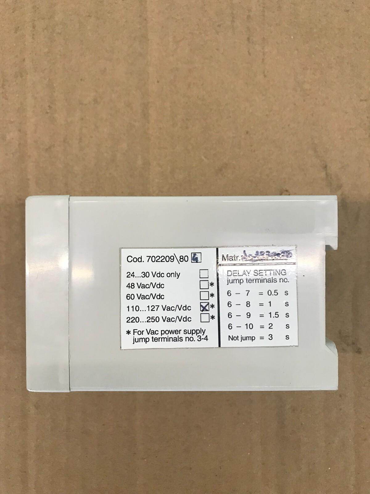 ABB SACE YU DELAY 702209/80-4 DELAY RELAY