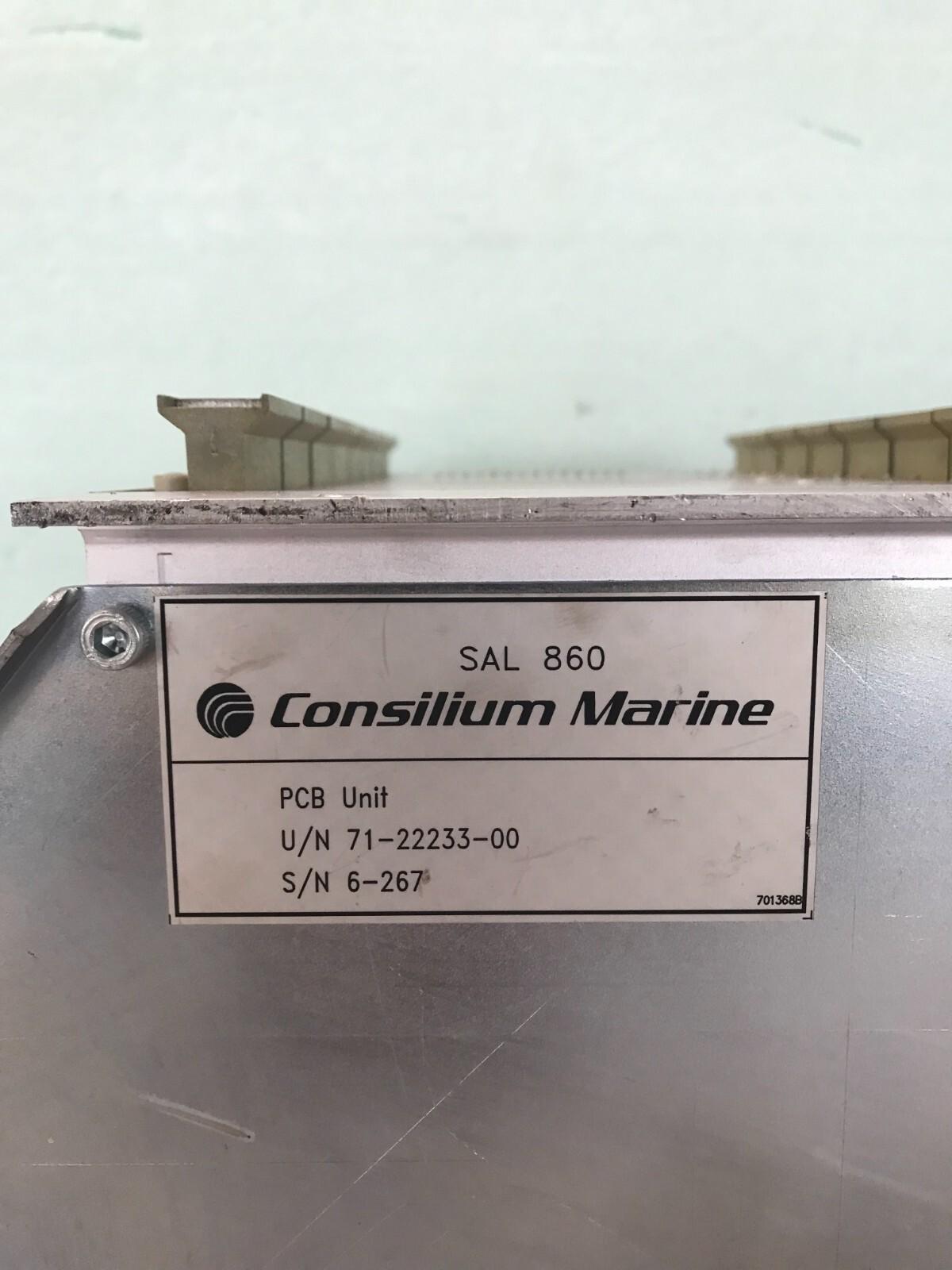 CONSILIUM MARINE SAL 860 UNIDAD PCB 71-22233-00