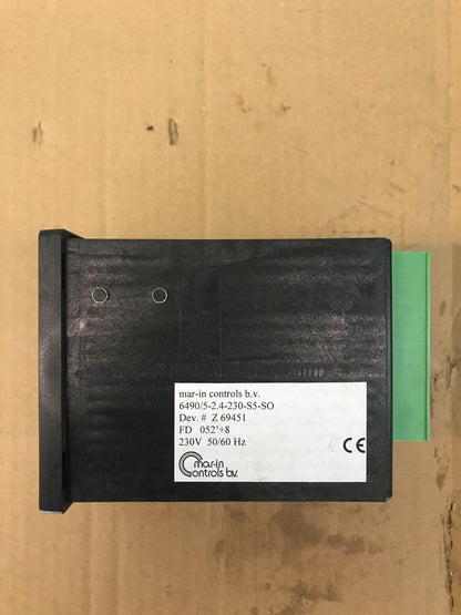 mar-in controles controlador de temperatura 6490/5-2.4-230-S5SO