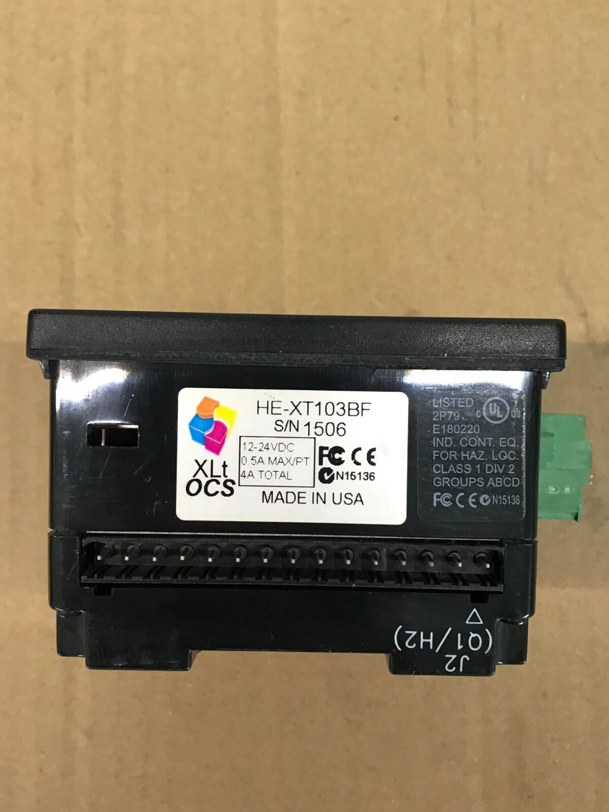 Dispositif de sortie d'entrée XLT HE-XT103BF