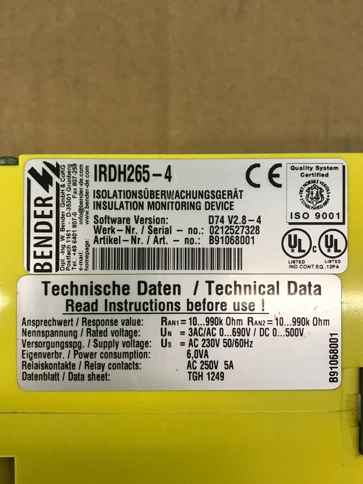 DOBLADOR A-ISÓMETRO IRDH265-4