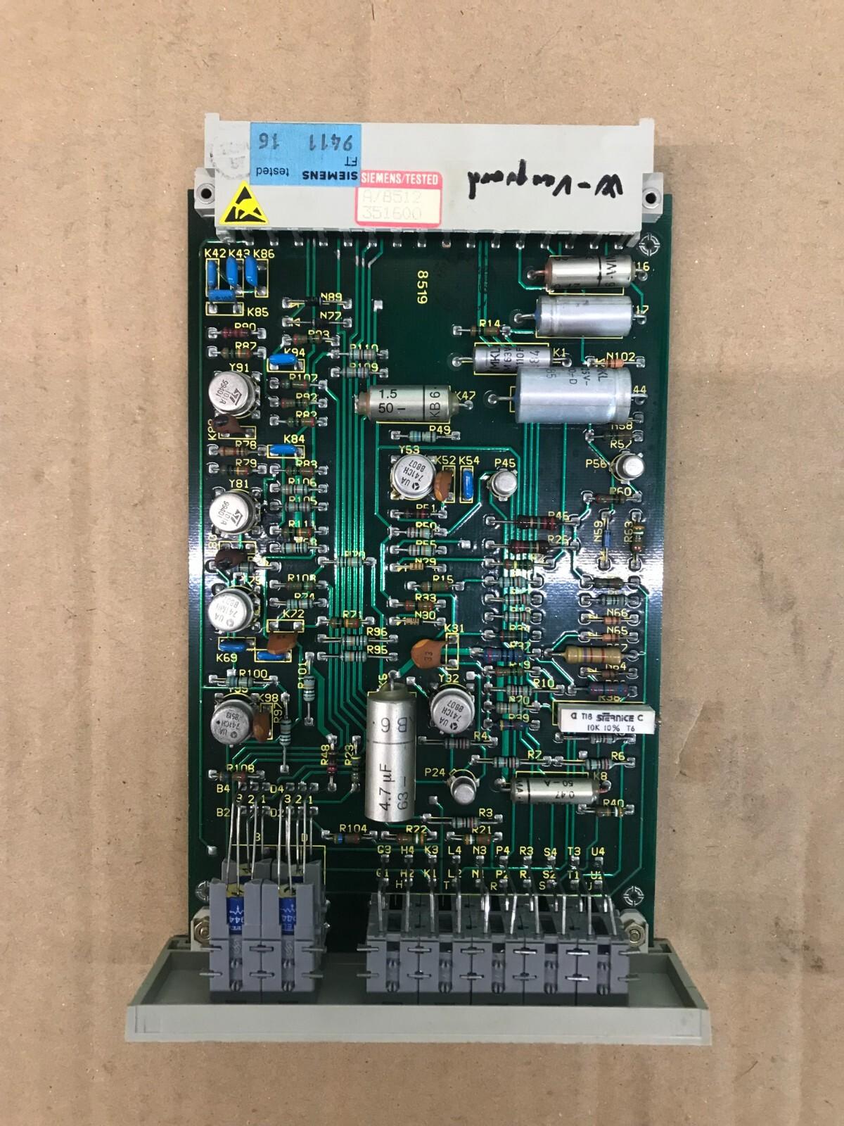 Modulo controller SIEMENS SIMADYN 6DC1001-1FC