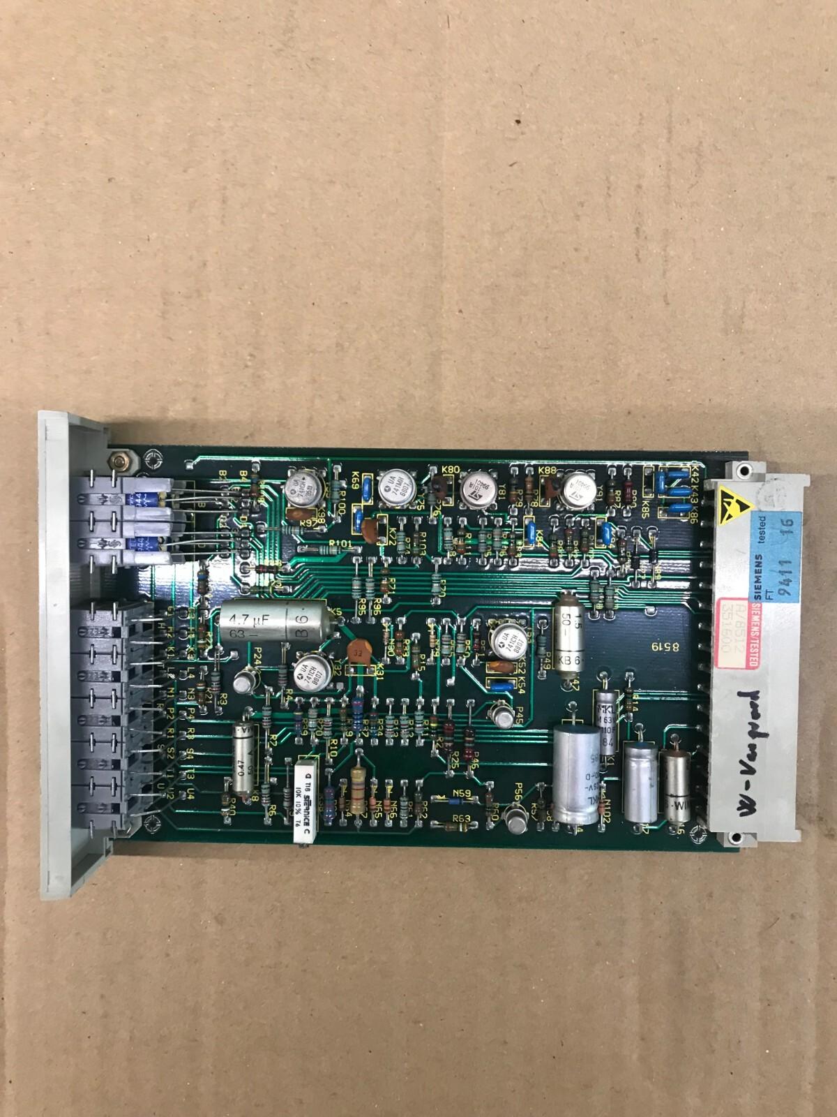 Modulo controller SIEMENS SIMADYN 6DC1001-1FC