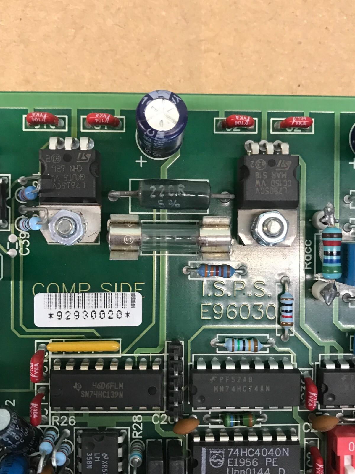 HUISMAN I.S.P.S. Tarjeta E96030 REV.3