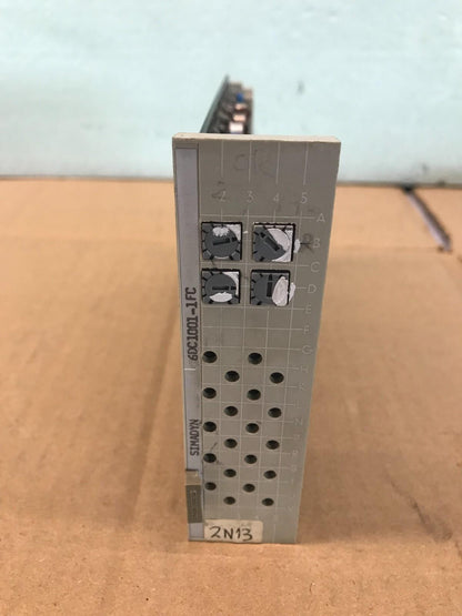 Módulo controlador SIEMENS SIMADYN 6DC1001-1FC