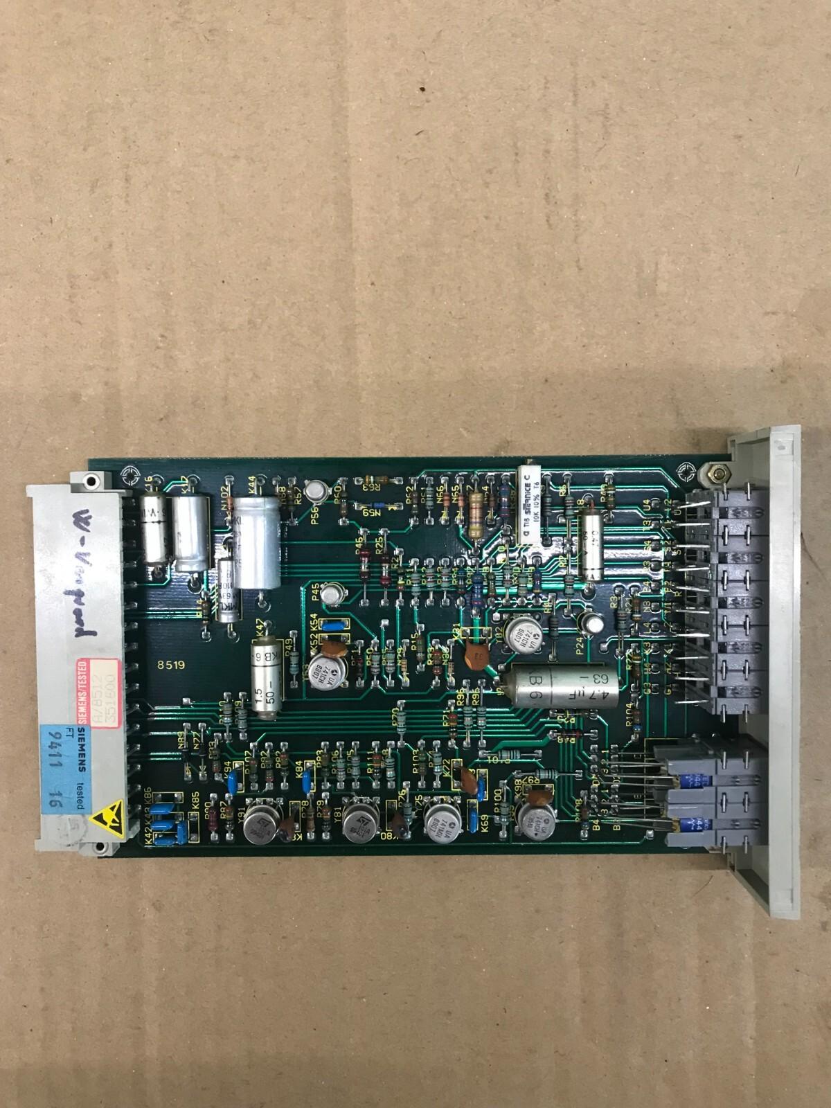 Módulo controlador SIEMENS SIMADYN 6DC1001-1FC