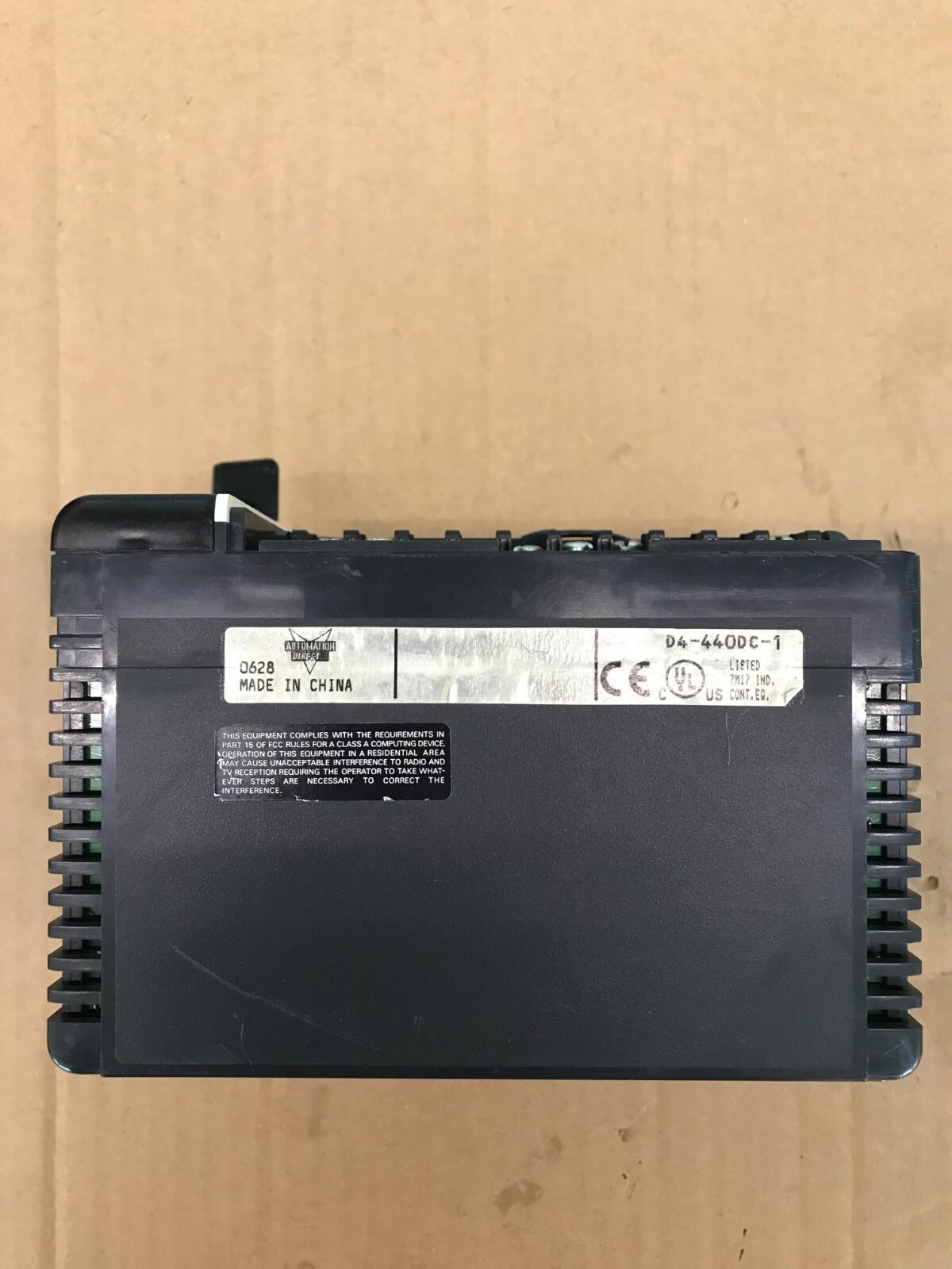 UNITÀ CPU AUTOMATION DIRECT D4-440DC-1 KOYO DIRECT LOGIC 405
