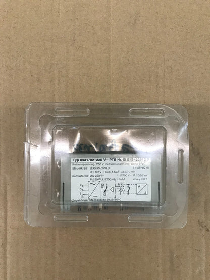 Relè di sicurezza STAHL 8931/02-220 V B/E-22912 S