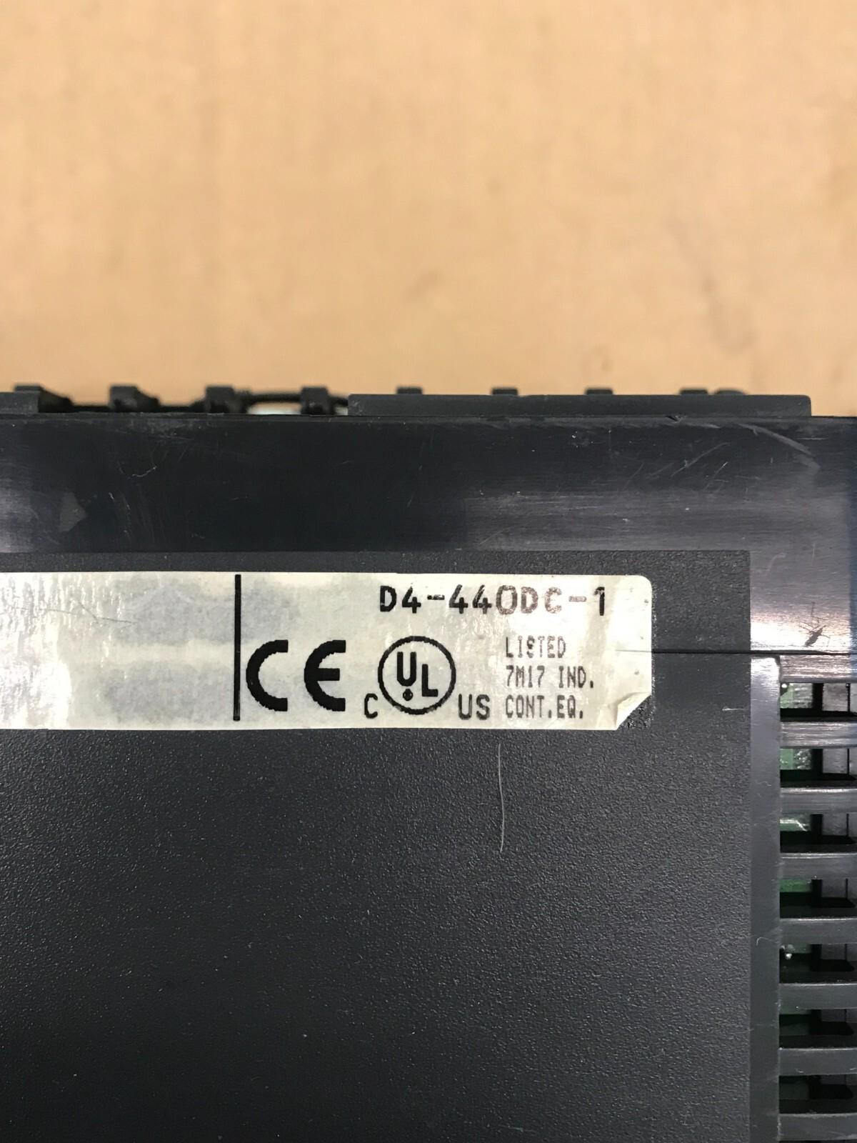 AUTOMATION DIRECT D4-440DC-1 KOYO DIRECT LOGIC 405 CPU UNIT