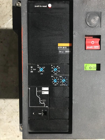 MERLIN GERIN Masterpact M08 H2 IEC 947-2 STR 38 S Leitungsschutzschalter