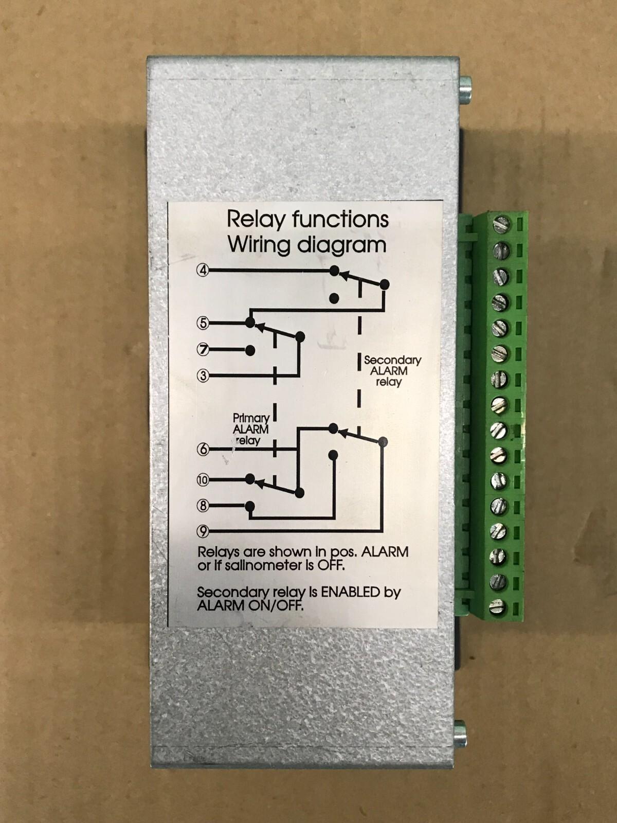 Alimentatore principale Alfa Laval Salinometro DS 20 Rev2 90-120/200-240 Volt