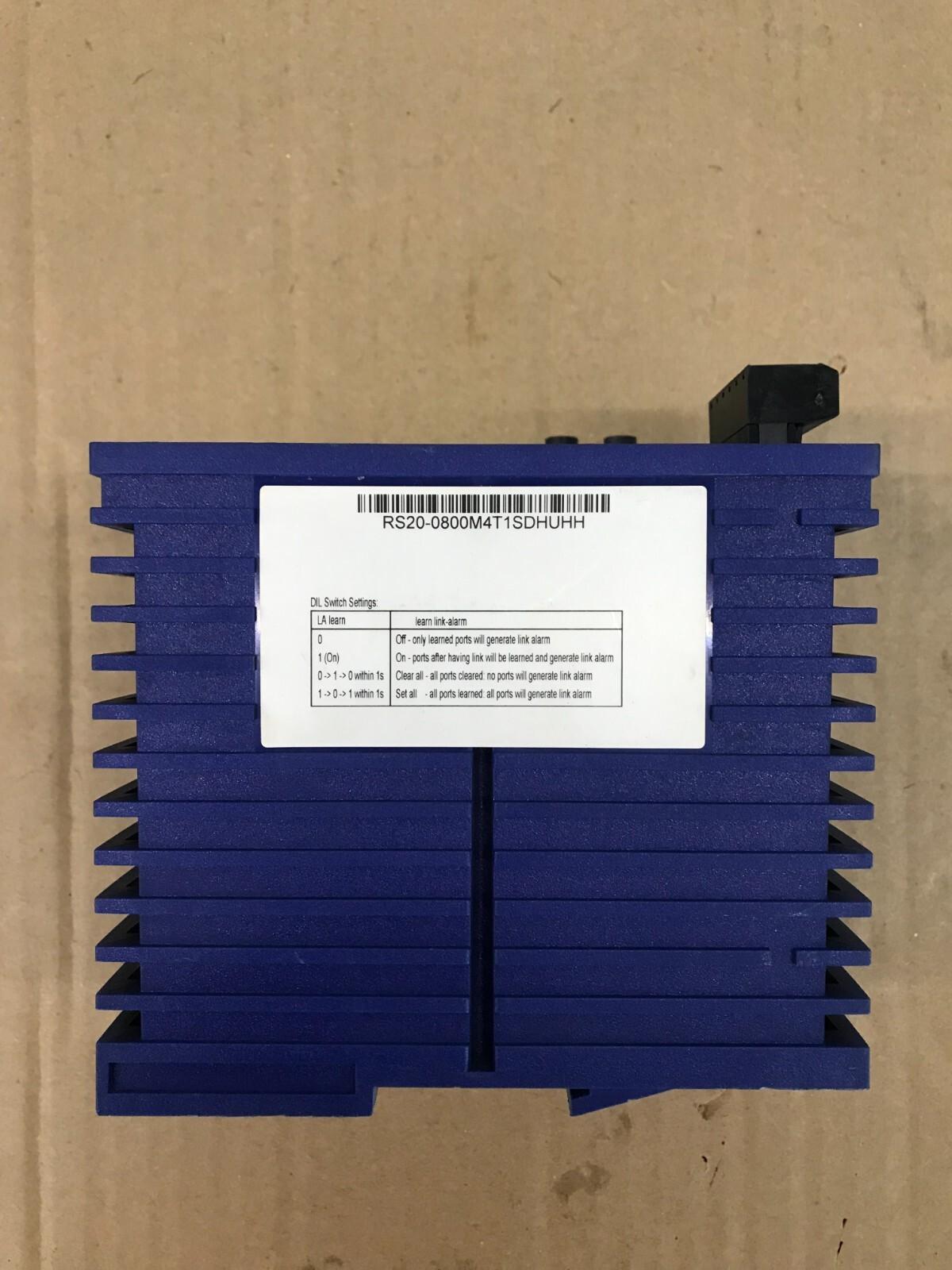 Interruptor de carril HIRSCHMANN RS20-0800M4T1SDHUH IEC 61131-2