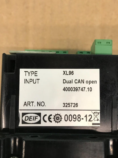 DEIF XL96 0098-12 INDICATOR
