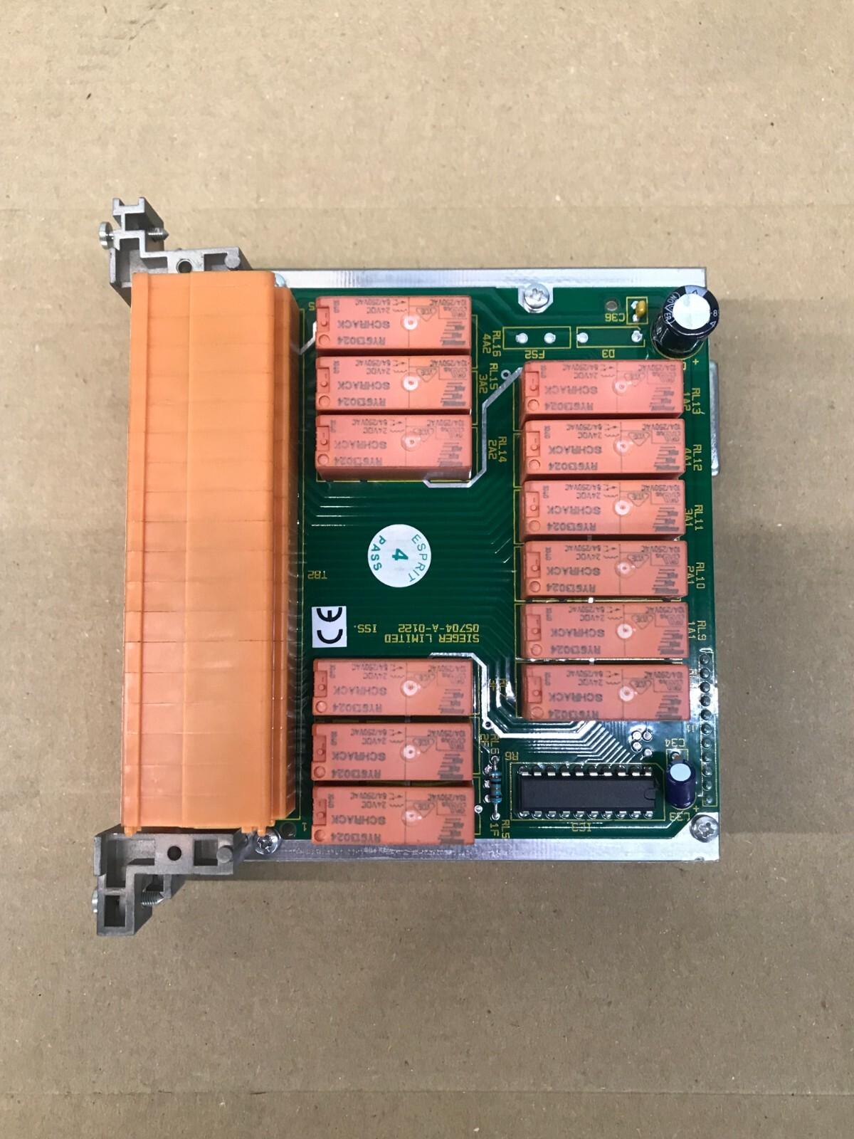 SIEGER 05704-A-0122 PCB CARD 05704-A-0131 05704-A-0121