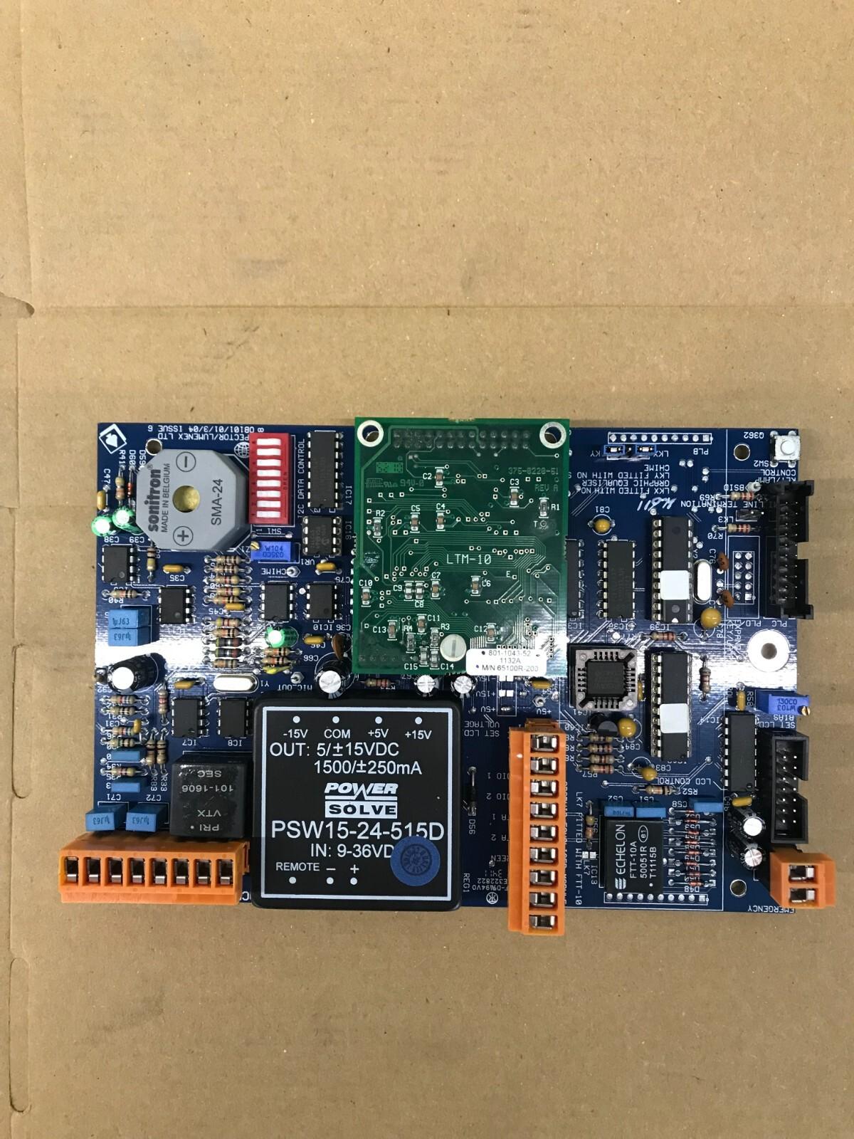 SPECTOR/LUMENEX ACET 602 MOTHERBOARD 801-1043-52 1132A 65100R-200