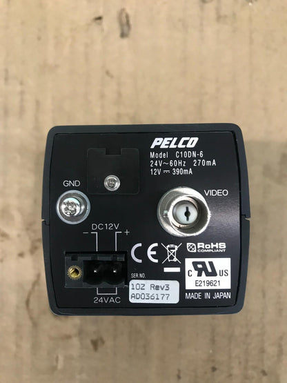 PELCO C10DN-6 AD036177 CCD CAMERA