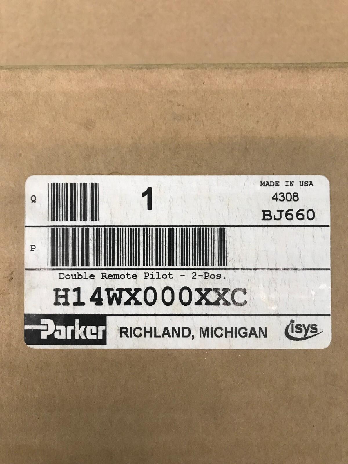 Electrovanne Parker 145 PSIG H14WX000XXC Fast Shipping