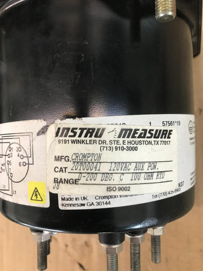 Crompton 20T00041 120VAC AUX POW 0-200 DEG