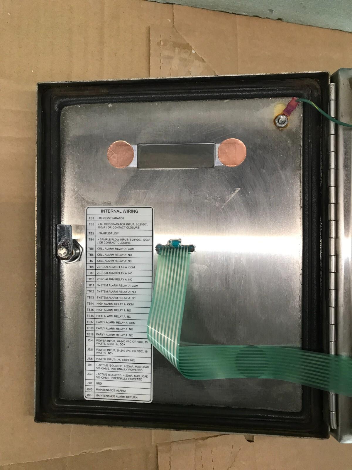 NAG MARINE TD-107c Nag2533 OIL CONTENT MONITOR TD-107 103403 REV:A