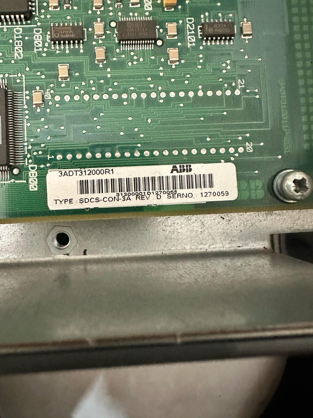 ABB Dc Motor Driver DCS402.0200 REV.A.1 3ADT312000R1 Envío rápido