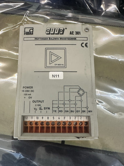 Amplificateur analogique Hbm Clip AE 301
