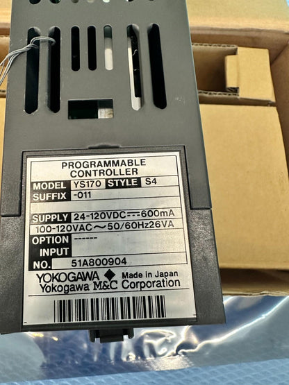 Controller programmabile Yokogawa YS170 S4 011 YS170011