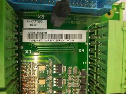 ABB YPT111A REV.C CODE:61205055 - 6120506-3A CONTROL BOARD