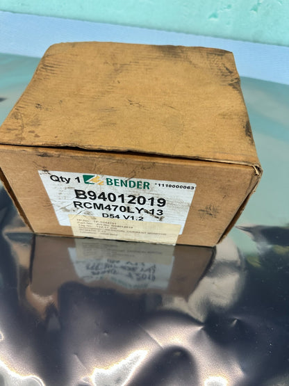 BENDER RCM470LY-13 Residual Current Monitor Fast Shipping