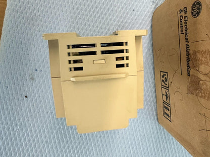 GENERAL ELECTRIC SRBA120A10A SMART RELAY BLOCK 120V 50/60HZ WITH USED LOADER