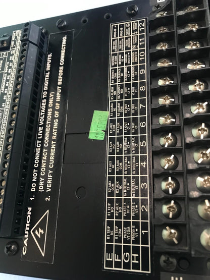 GE POWER MANAGEMENT 489-P1-HI-A20-E RELÉ DE GESTIÓN DEL GENERADOR ENVÍO RÁPIDO