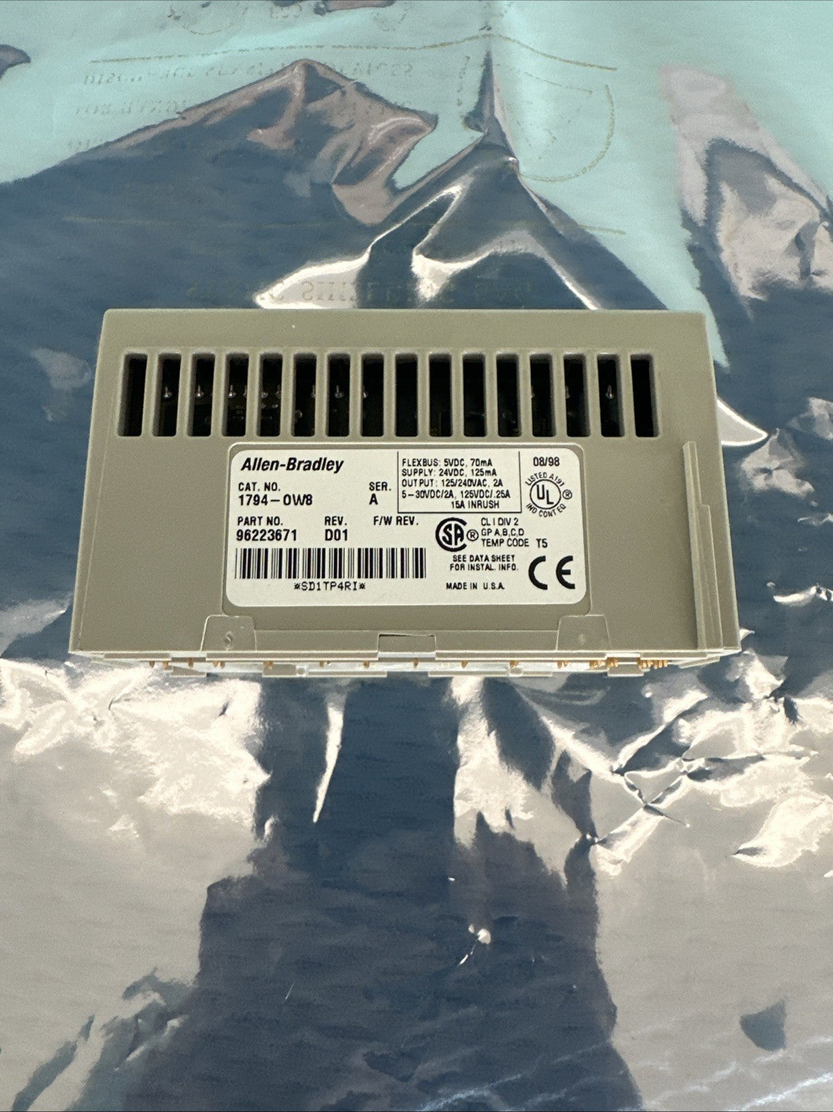 Allen-Bradley 1794-OW8 Flex I/O Relay Output Module