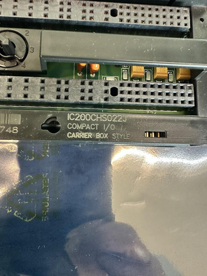 GE FANUC IC200MDL650F IC200CHS022J MÓDULO PLC Envío rápido