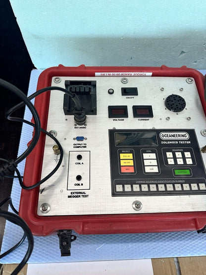 Oceaneering Solenoid Test Unit Fast Shipping