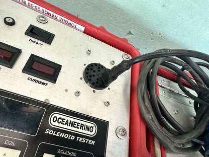 Oceaneering Solenoid Test Unit Fast Shipping