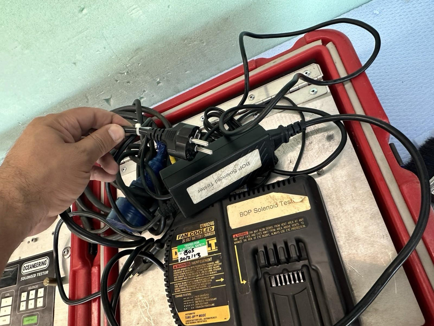 Oceaneering Solenoid Test Unit Fast Shipping