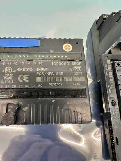 GE FANUC IC200MDL650F IC200CHS022J SPS-MODUL Schneller Versand