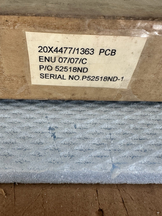 CEGELEC CONTROL 20X4477C 20X4477C1L 20X4477C2 SCHEDA Spedizione veloce