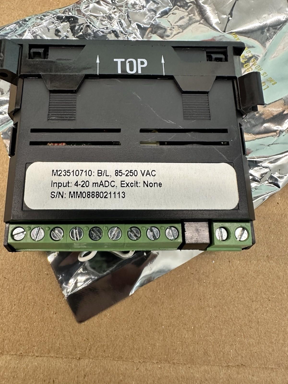 Simpson Electric Company M235-1-0-71-0 Digital Panel Meters DCP 4-20mA 3.5 BL
