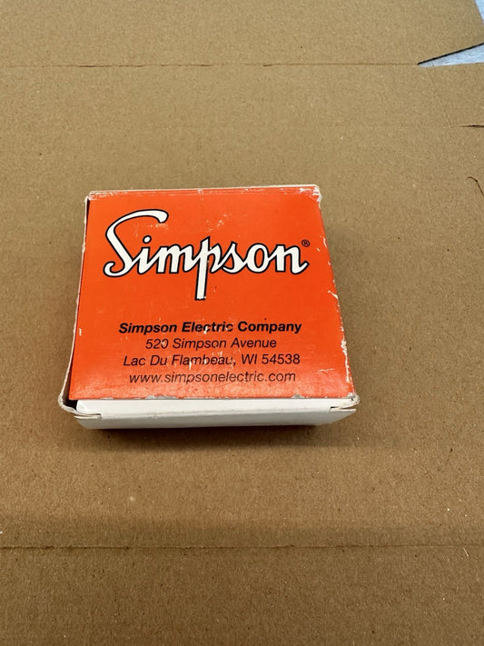 Compteurs de panneaux numériques Simpson Electric Company M235-1-0-71-0 DCP 4...