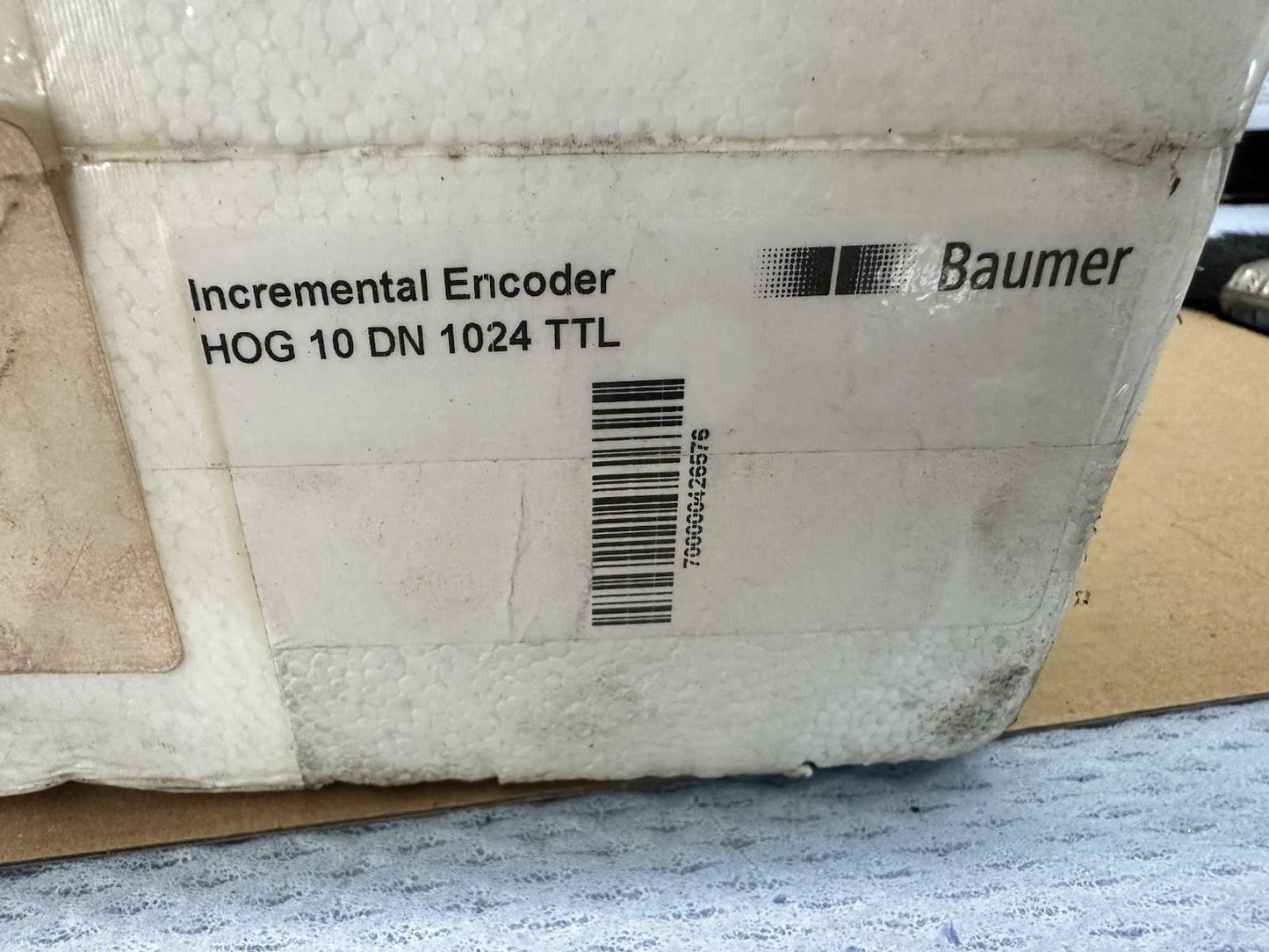 Baumer codificador incremental HOG 10 DN 1024 TTL HOG10DN1024TTL
