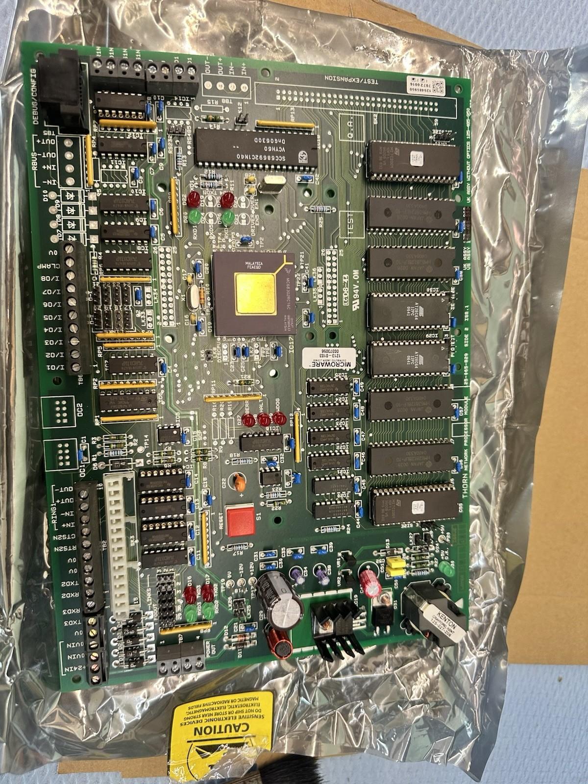 MODULO PROCESSORE DI RETE THORN 125-065-829 TYCO MICROWARE MINERVA 557.180.023