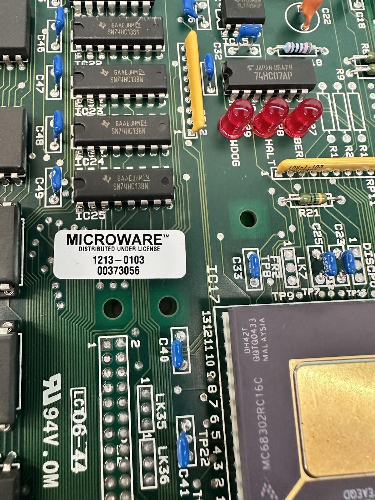 MODULO PROCESSORE DI RETE THORN 125-065-829 TYCO MICROWARE MINERVA 557.180.023