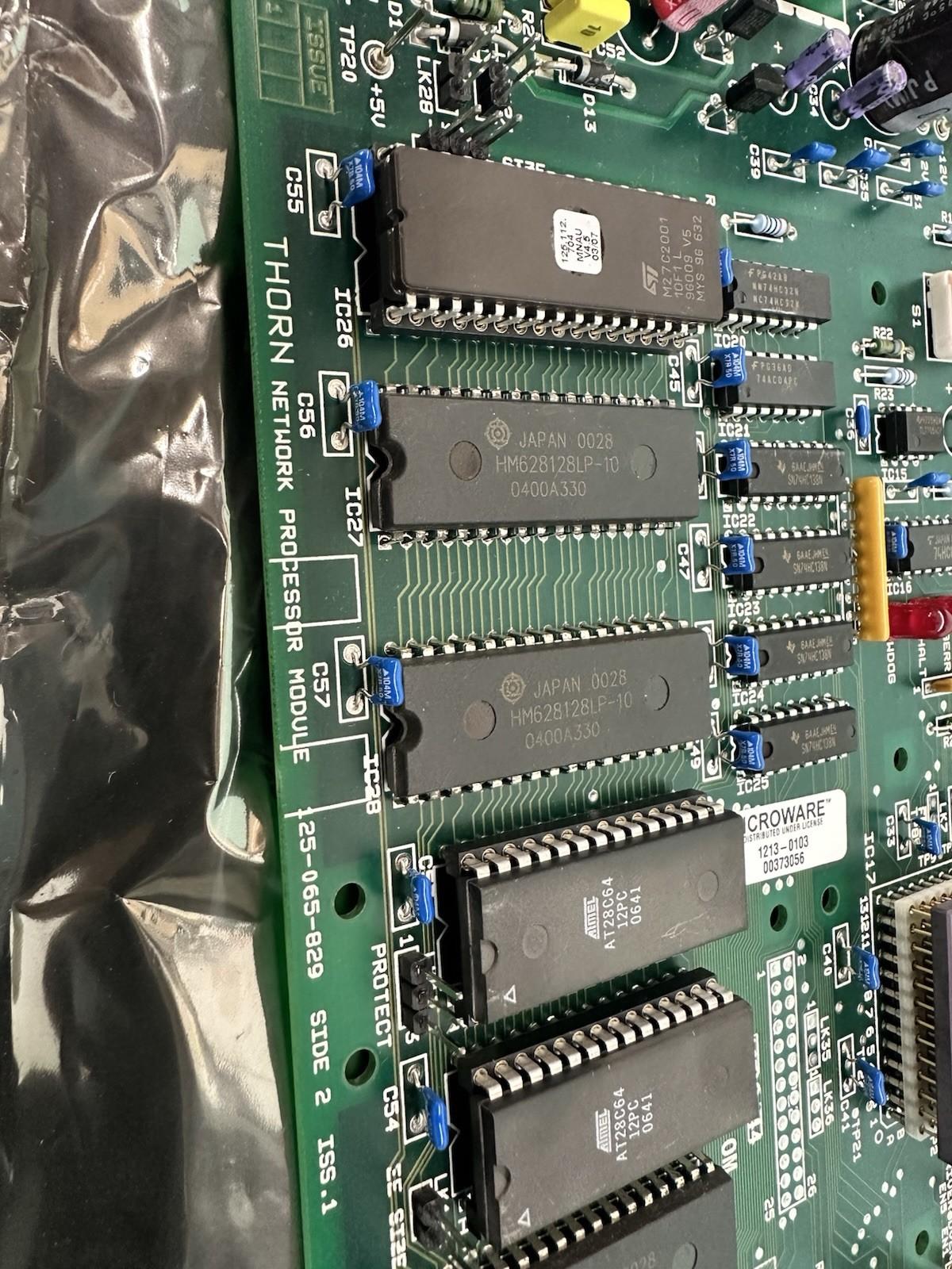 MÓDULO PROCESADOR DE RED ESPINA 125-065-829 TYCO MICROWARE MINERVA 557.180.023