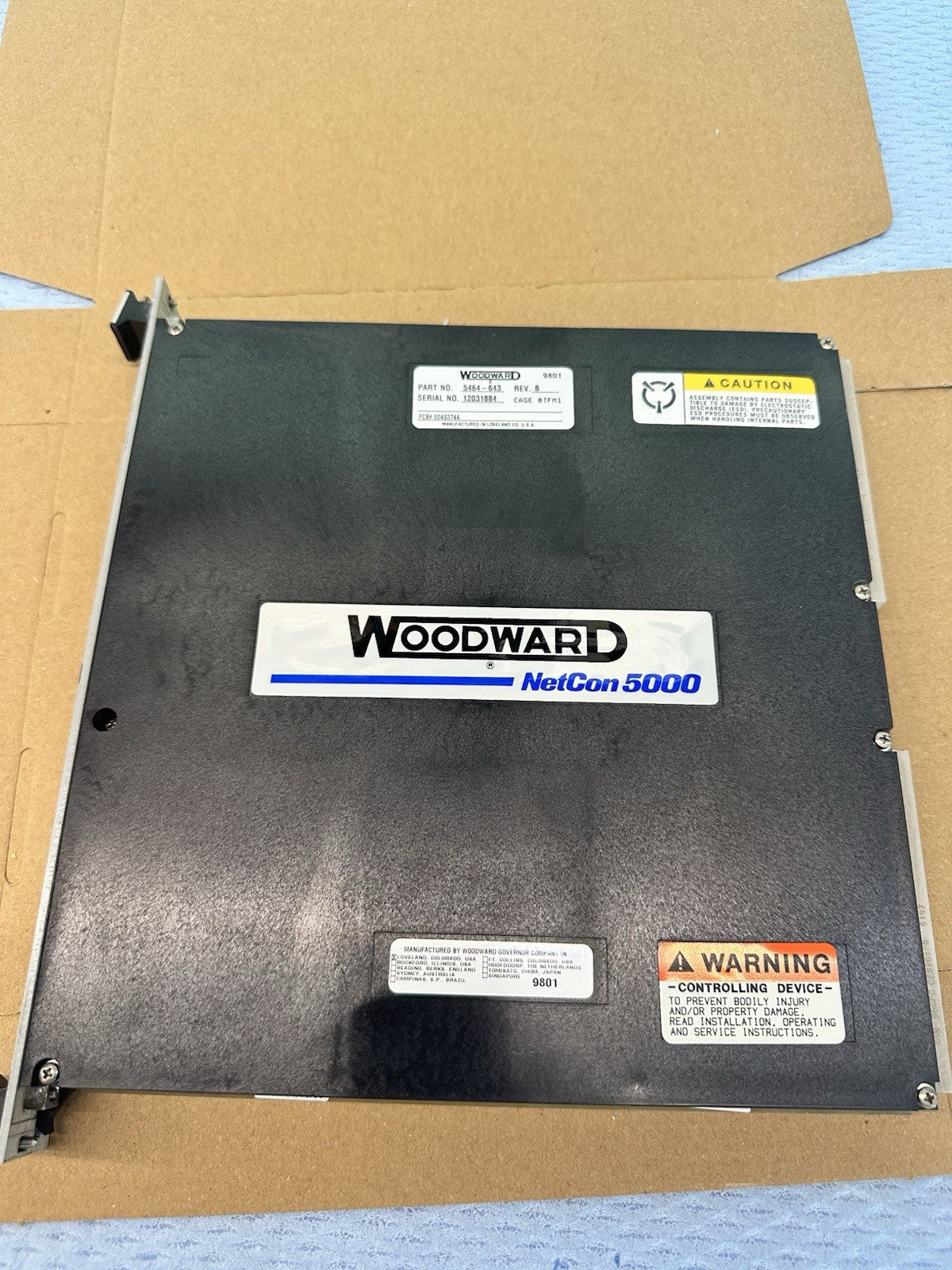 PCB WOODWARD 5464-643 REV B 00493744