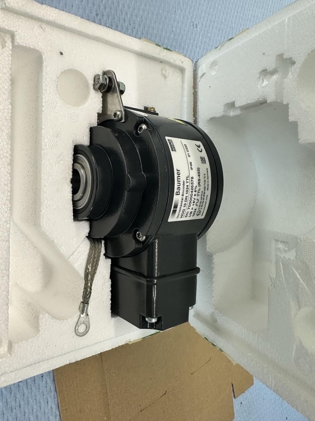 Encodeur incrémental Baumer HOG 10 DN 1024 TTL HOG10DN1024TTL