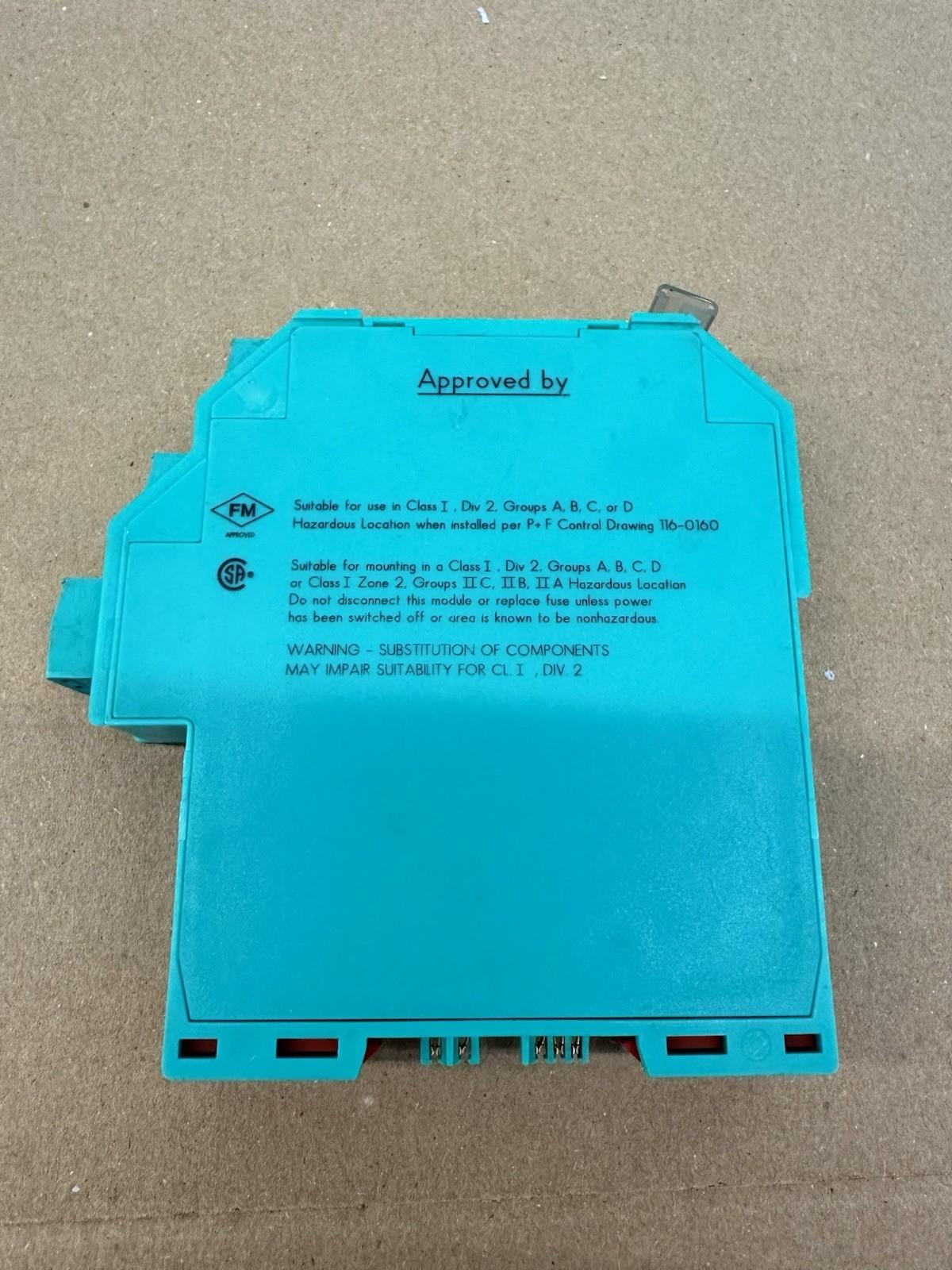 PEPPERL +FUCHS KFD2-EB2.B K-SYSTEM PART NO 38939 Fast Shipping